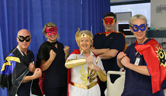 POWer Up Challenge - Doctors and nurses at the Prince of Wales Hospital