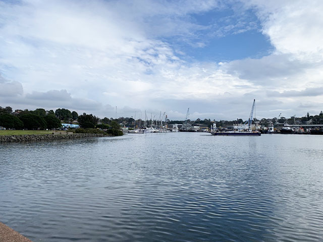 Water view at Jubilee Park