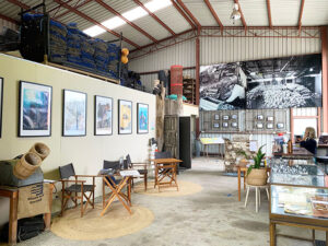 Broken Bay Shellar Door