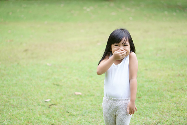 Child laughing